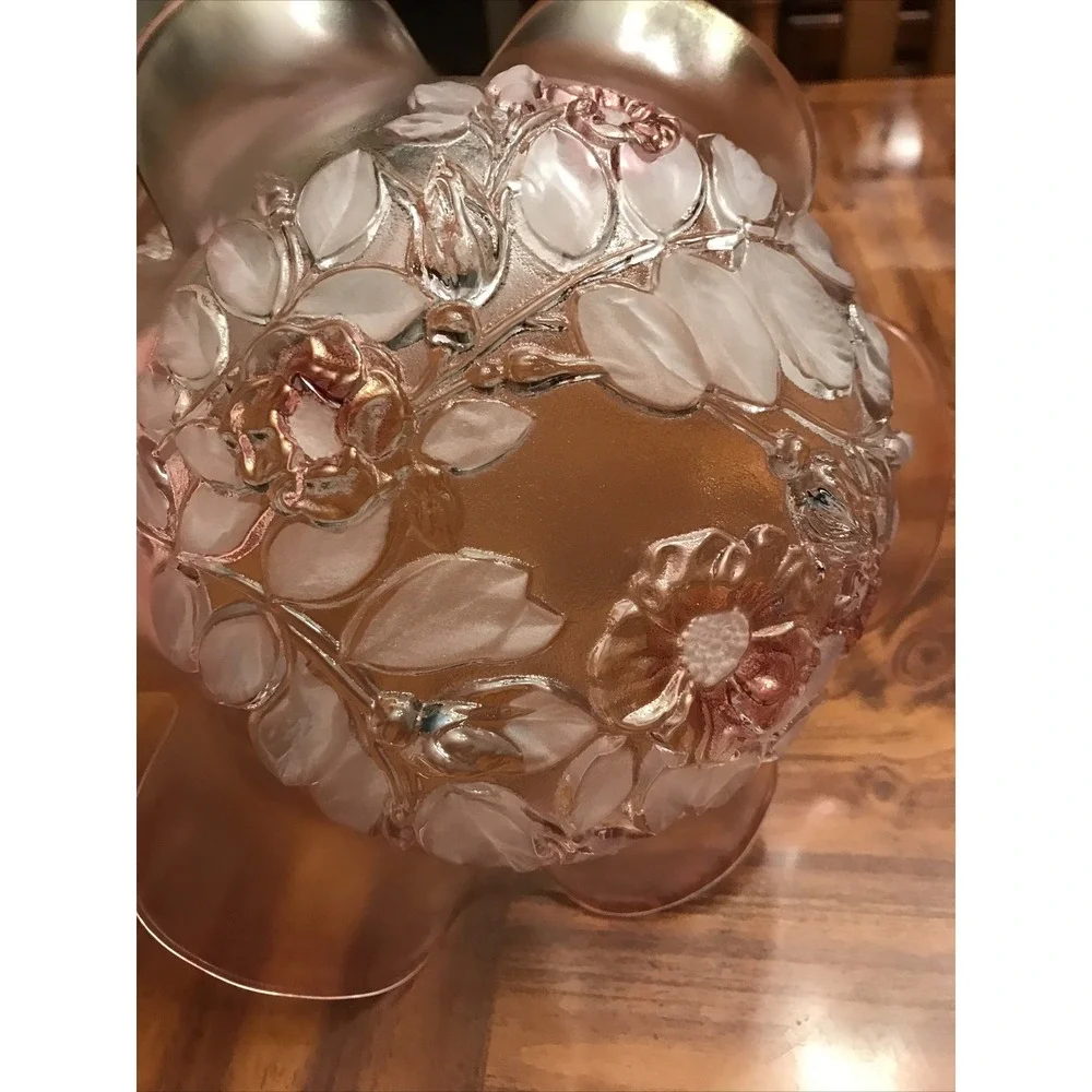 Vintage Mikasa Rosella‎ Hostess Pink Floral Petal Bowl